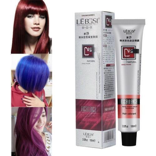Best 1 Pcs Hair Tint Colorant Semi Permanent Long Lasing Hair Cream Color Dye Paint