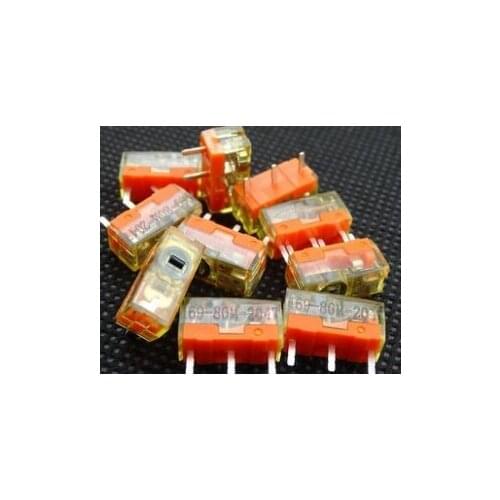New pattern Original 10PCS TTC dustproof gold series mouse micro switch 3 Pin gold contactor 30 60 80 million clicks lifetime