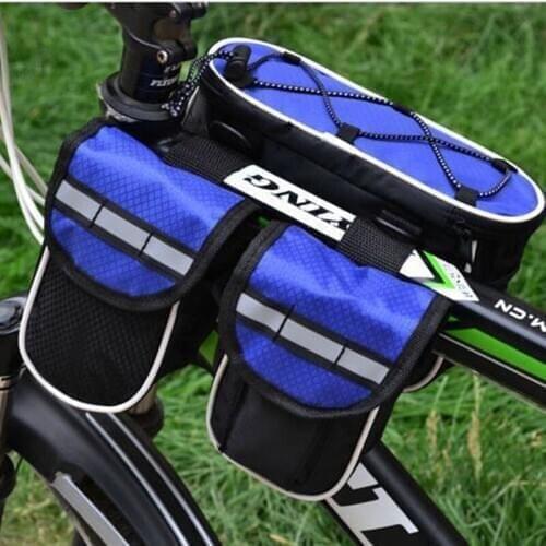 Q155 2016 Multifunction Bycicle Bag Enlarge Size Waterproof Cycling Bag Front Mountain Bike Bags Mobile Phone Package