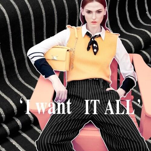 The new vertical stripes Japanese original package gold flax fabrics summer shirt dress