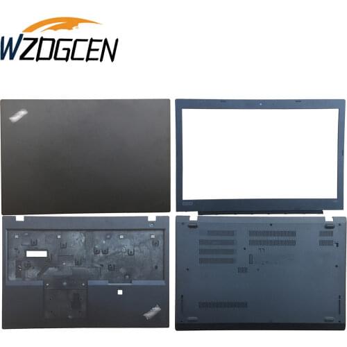 New Original For Lenovo ThinkPad L580 laptop LCD Back Lid Cover Top Case Bezel Palmrest bottom Cover Shell Black