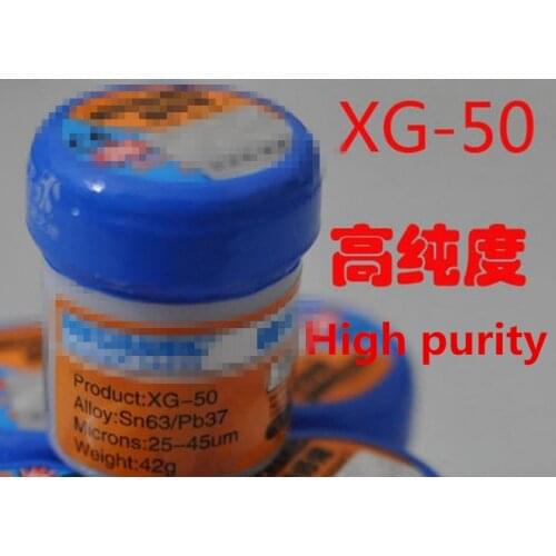Reparing Solder Soldering Paste XG-50 (XG-500) 42g Sn63/Pb37 25-45um