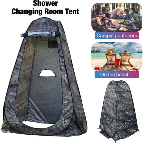 Pop Up Privacy Portable Outdoor Shower Tent Camp Toilet Changing Room Rain Shelter with Carry Bag Foldable Lightweight Tent