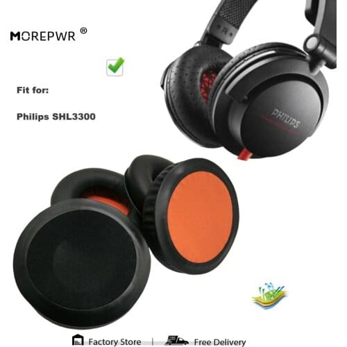 Replacement Ear Pads for Philips SHL3300 SHL-3300 SHL 3300 Headset Parts Leather Earmuff Earphone Sleeve Cover