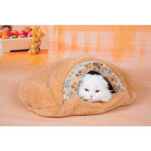 Autumn winter warm soft dogs cats bed doggy sleeping bag puppy kennels pet dog cat house puppy nest products 1pcs