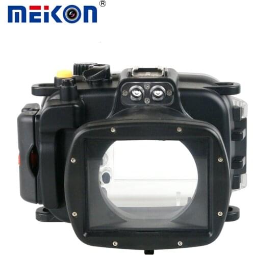 MEIKON 40m/130ft Waterproof Camera Housing For Sony HX90 Underwater Drifting Surfing Swimming Diving Case