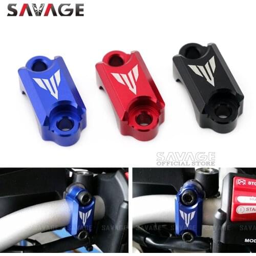 Brake Master Cylinder Clamp For YAMAHA YZF R125 R1 R6 R25 R3 R15 MT-15 MT125 MT 03 25 FZ Motorcycle Handlebar Bar Clamp Cover
