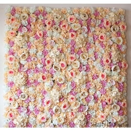 10pcs Artificial Flower Wedding Backdrop Flower Wall Table Runner Arch Wedding Decoration