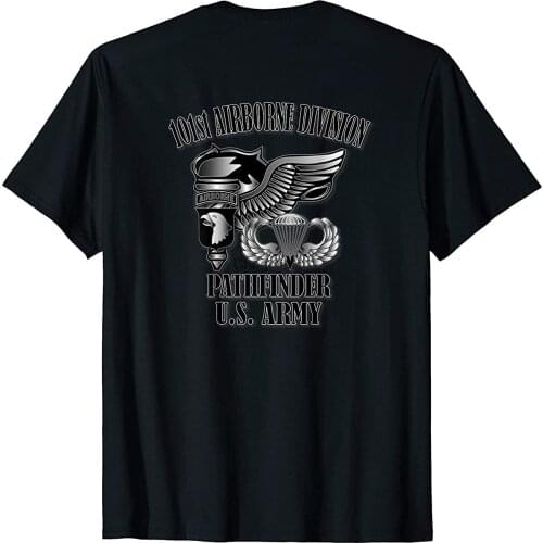 101st Airborne Division Pathfinder (Back Design) T-Shirt