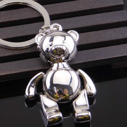 12pcs Teddy Bear Keychain Baby Shower Christening Baptism Wedding Gifts favor For Guest bachelorette Party Supplies