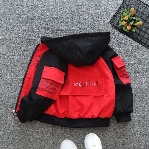 Kids Outwear Boys and Girls Coats Children Clothing Cute Fashion Long Sleeve Jackets