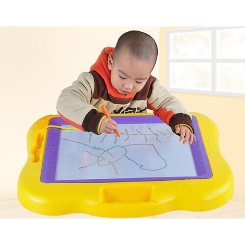 Kid Magnetic Drawing Board Erasable Magnetic Sketch Writing Drawing Board Pad Educational Learning Toy for Children Gift 44x34cm