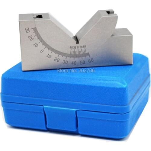 Milling Machine Precision Parts Adjustable Pad 0/30/60 Angle Gauge Debugge V Block Angler Top Tool AP25 AP30 AP46 For Measuring