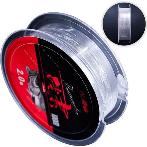 KoKossi 100M Fluorocarbon Fishing Line Carbon Fiber Line Japanese Super Strong Fly Fishing Line Pesca Carp Sea Fishing Line