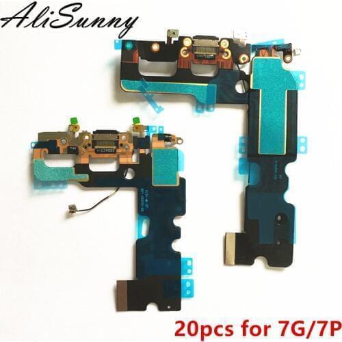 AliSunny 20pcs Charging Flex Cable for iPhone 7 Plus 7P 7G 7Plus USB Dock Connector Charger Port Replacement Parts