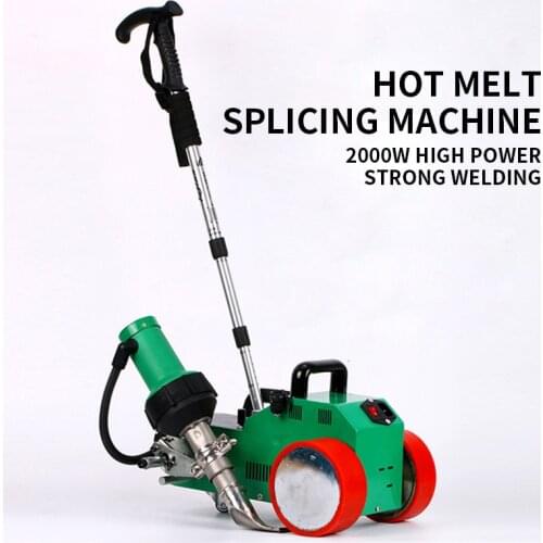 Hot melt splicing machine LC3000D rain cloth tent TPO waterproof splicing PVC tarpaulin welding machine