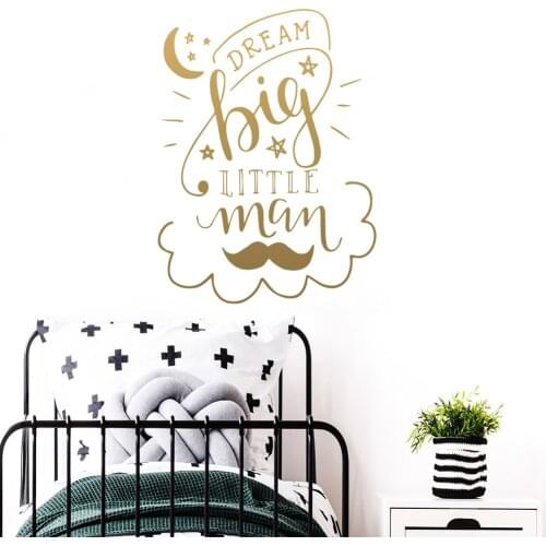 NEW dream Home Decoration Accessories For Living Room Kids Room Decal Creative Stickers