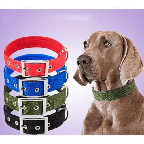 Pet Collars Dog Cat Collar Adjustable Soft Nylon Necklace Durable Personalized Puppy Collars for Small Medium Large Dogs Cats 75