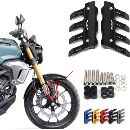 Motorcycle Front Fender Side Protection Guard Mudguard Sliders For HONDA CB150R CB 150R Exmotion Accessories universal