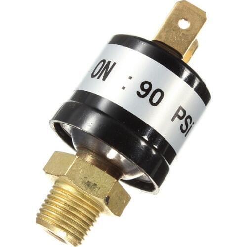 1pc Pressure Control Switch 90 PSI -120 PSI Air Compressor Pressure Control Switch Valve Heavy Duty