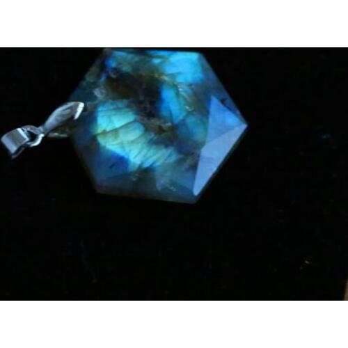 Natural Moonstone stone Quartz pendants, Labradorite Large satellite pendant, Men fashion Jewelry Pendant with rope