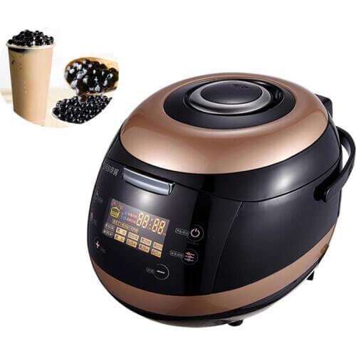 Commercial Automatic Bubble Tea Cooker Machine Boiling Pearl Pot For Milk Tea Shop Automatic Pearl Pot 5L Tapioca Pearl Cooker