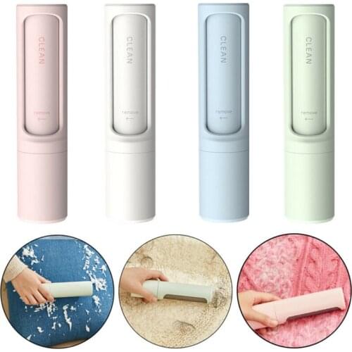 Lint Roller Pets Hair Remover Brush dog cleaning tool Reusable Washable Pet Hair Manual Lint Sticking Rollers Cleaner