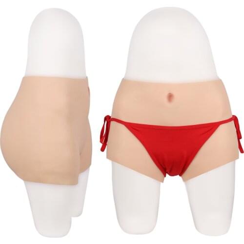 Silicone Pants Fake Vagina Panties Hip Shaping Panty For Crossdresser Cosplay can be inserted