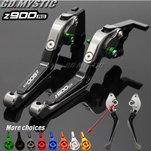 Motorcycle Folding Extendable CNC Moto Adjustable Clutch Brake Levers For KAWASAKI Z900RS Z 900RS Z900 RS Z 900 RS 2018