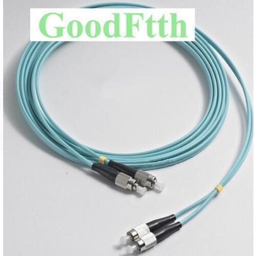 Fiber Patch Cords Jumpers FC-FC OM3 Duplex GoodFtth 1-15m 6pcs/lot