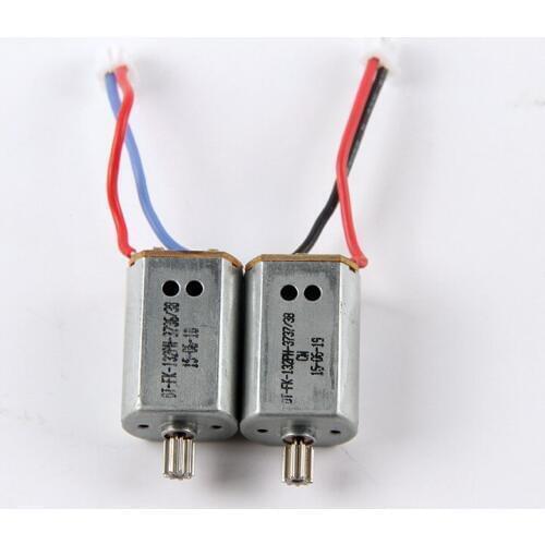 2 x Syma X8C X8W Motors Spare Parts RC Quadcopter Spare Parts Motor Accessories