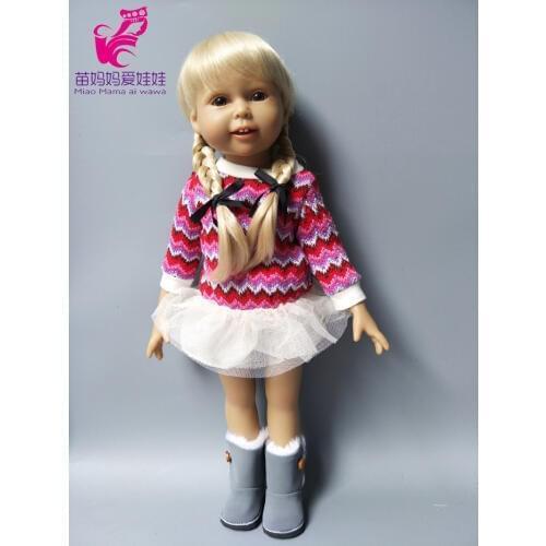 Factory offer 25CM 28CM head size Dolls Hair braids for 18" Girl Synthetic doll Hair Replace-015