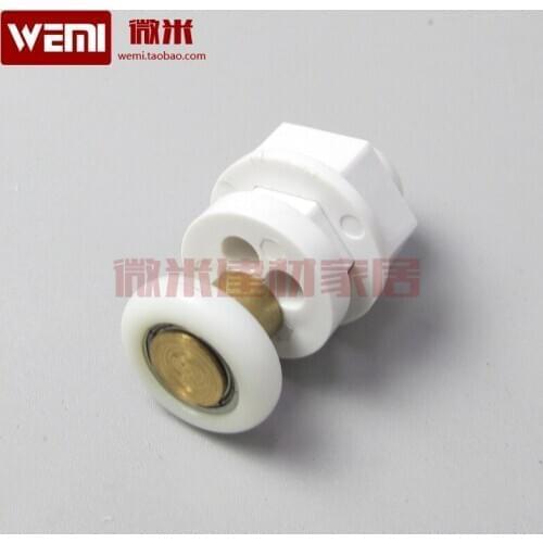 8x Partiality Shower Door ROLLERS /Runners/Wheels/Pulleys diameter 19/23/25/27mm