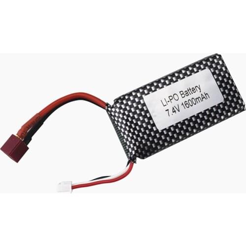 Battery 25-DJ02 XLH 9125 7.4V 1600Mah Lipo Battery For 9125 Remote Control Rc Car Spare Battery Accessory