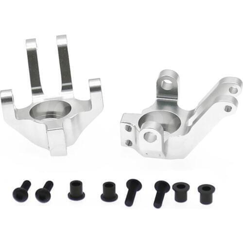 CNC RC Cars Upgrade Parts Alum. Alloy Hub Carrier L/R Steering Knuckles Set For 1/10 XR10 Axial Wraith Spawn AX90056