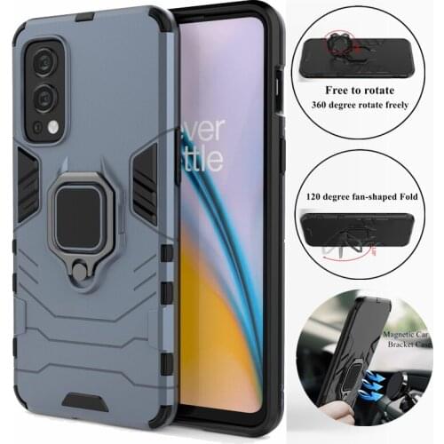 For Cover OnePlus Nord 2 5G Case OnePlus Nord 2 5G Cover Armor PC Shockproof Phone Bumper For OnePlus Nord 2 CE N10 N200 N200 5G
