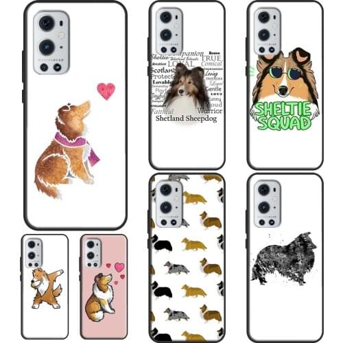 Shetland Sheepdog Dog For OPPO Realme 6 7 8 Pro Q3 GT Neo C3 C11 C21 Case For OnePlus 9 Pro 7 8 Pro 8T 9R Nord