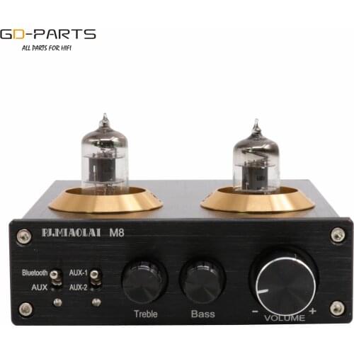 PJ.MIAOLAI M8 Fever Gallbladder Machine HiFi Computer Household High Power Support Bluetooth Tube Digital Power Amplifier