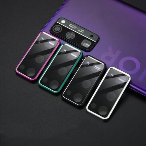 For Honor 30 Pro 30S Camera Lens Tempered Glass Protector Film For Honor V30 Pro X10 Camera Case Cover Metal Protection Ring