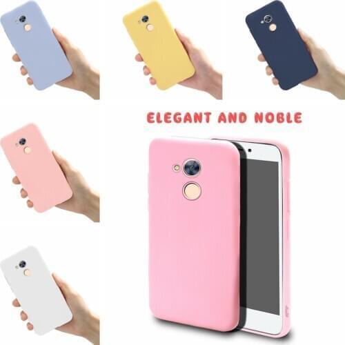 Cute Matte Thin Candy Phone Case for Honor 6A Honor Holly 4 Honor 6A Pro Honor 5C pro Shockproof Silicone Case Soft Cover Coque
