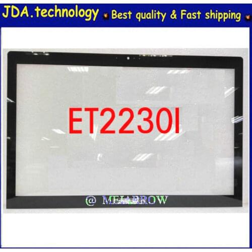 Free EMS/DHL fast shipping,New LCD front glass For 21.5"ASUS ET2230I All-in-one Front bezel outside screen glass+Adhesive tape