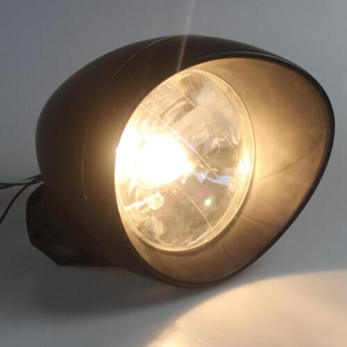 Motorcycle 7 Inch Bullet Headlight Retro Head Lamp Fit for Harley Metric bikes Cruisers Choppers Cafe racers