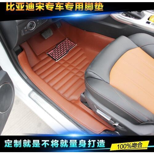 Myfmat custom foot leather car floor mats for Renault Kadjar Koleos Laguna Scenic Megane Espace new arrival easy cleaning trendy
