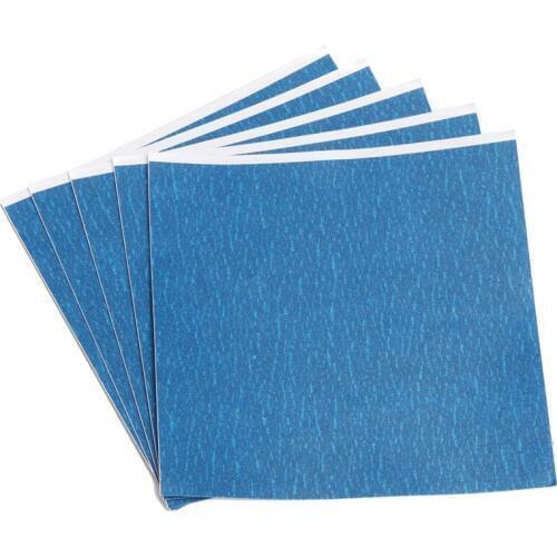 5pcs 3D Printer Heating Bed Blue High temperature Tape 200mmx210mm with Rubber Adhesive Material Paper