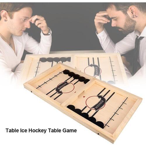 Table Desktop Ice Hockey Game Classic Battle Board Games Fast Sling Puck Game Sports Board Game For Kids Interactive Games Toys