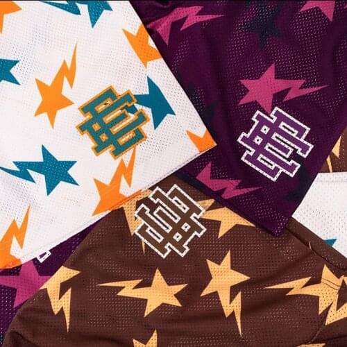 NEW Eric Emanuel EE summer Men Shorts Gym Men Sports Athletic Running Sport Fitness Beach Basketball Jogging Man Loose Shorts