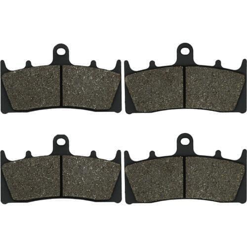 Motorcycle Front Brake Pads for Kawasaki ZX12R ZX 12R 2000-2003 VN 1500 Vulcan Mean Streak 2002-2004 VN 1600 Mean Streak 2004