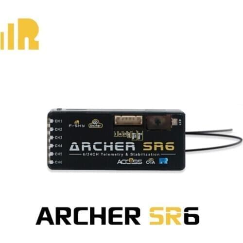 Frsky ARCHER SR6 2.4GHz 6CH receiver with ACCESS & OTA for RC Drone RC model