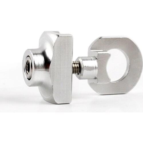 Folding Bicycle Chain Tensioner Aluminum Alloy Bicycle Fixed Gear Bike Chain Adjuster Bike Chain Repair Tools QW