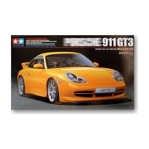 Tamiya 24229 1/24 Scale 911 GT3 Super Car Assembly Model Building Kits Hobby Static Toys For Adults Making DIY